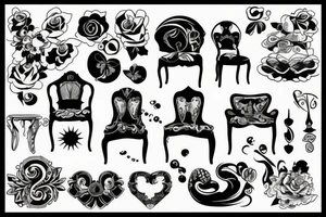 cesca chair tattoo idea