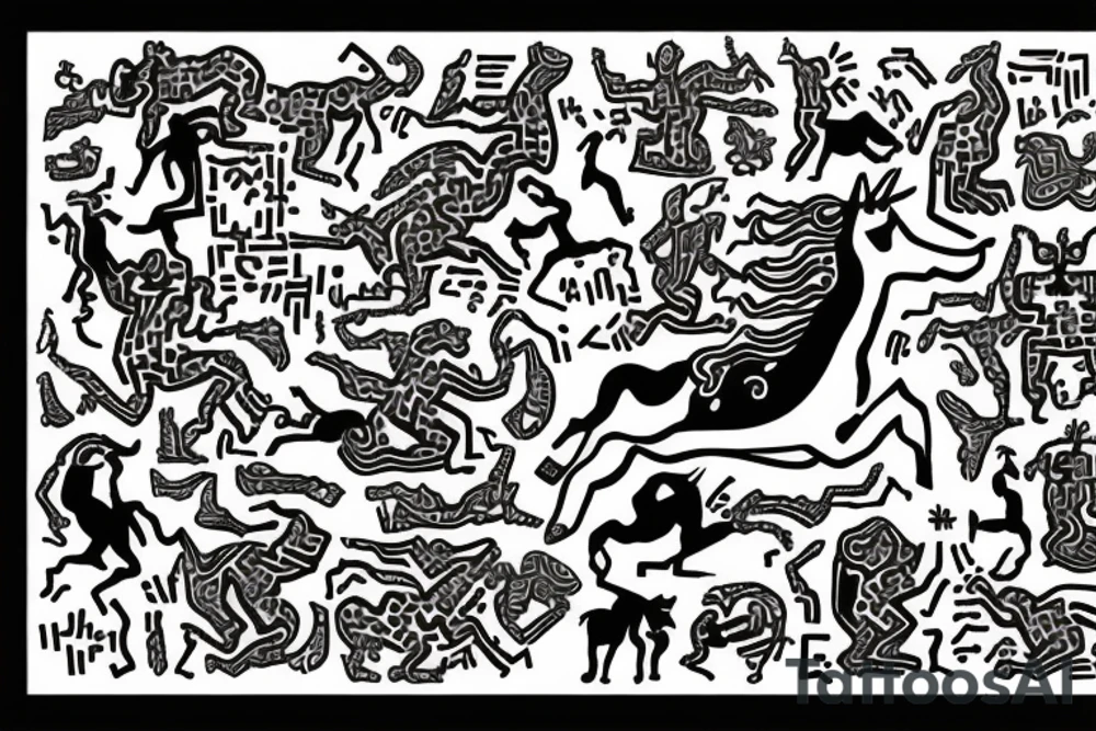 unicorn tattoo idea