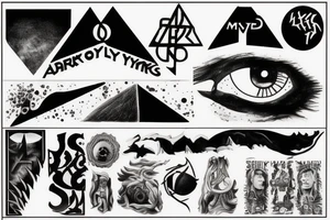 Pink floyd album art tattoo idea