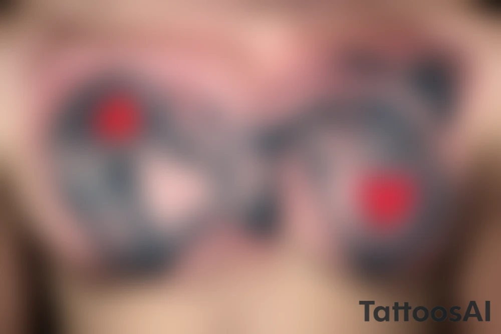 Zipper down the middle of the chest.
Left side of zipper is open most of the way.
A realistic heart being exposed amongst the rest of the inside of the chest
The heart needs to look like it's been through surgey tattoo idea