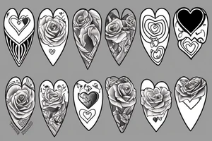 Super Realistic heart tattoo idea