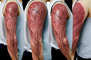 Anatomical Heart tattoo idea