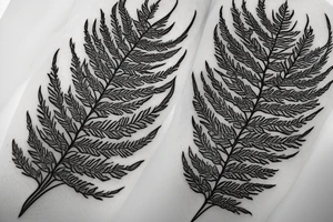 fern tattoo tattoo idea