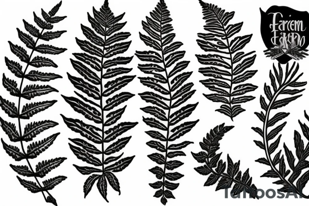 fern tattoo tattoo idea