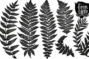 fern tattoo tattoo idea