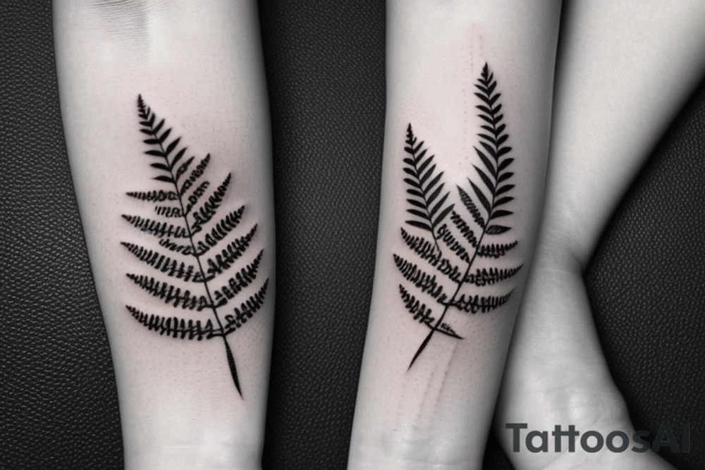 fern tattoo tattoo idea