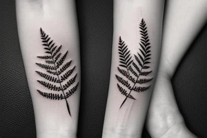 fern tattoo tattoo idea