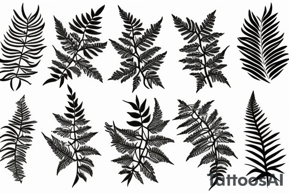 fern tattoo tattoo idea