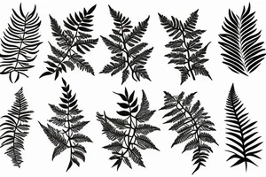 fern tattoo tattoo idea