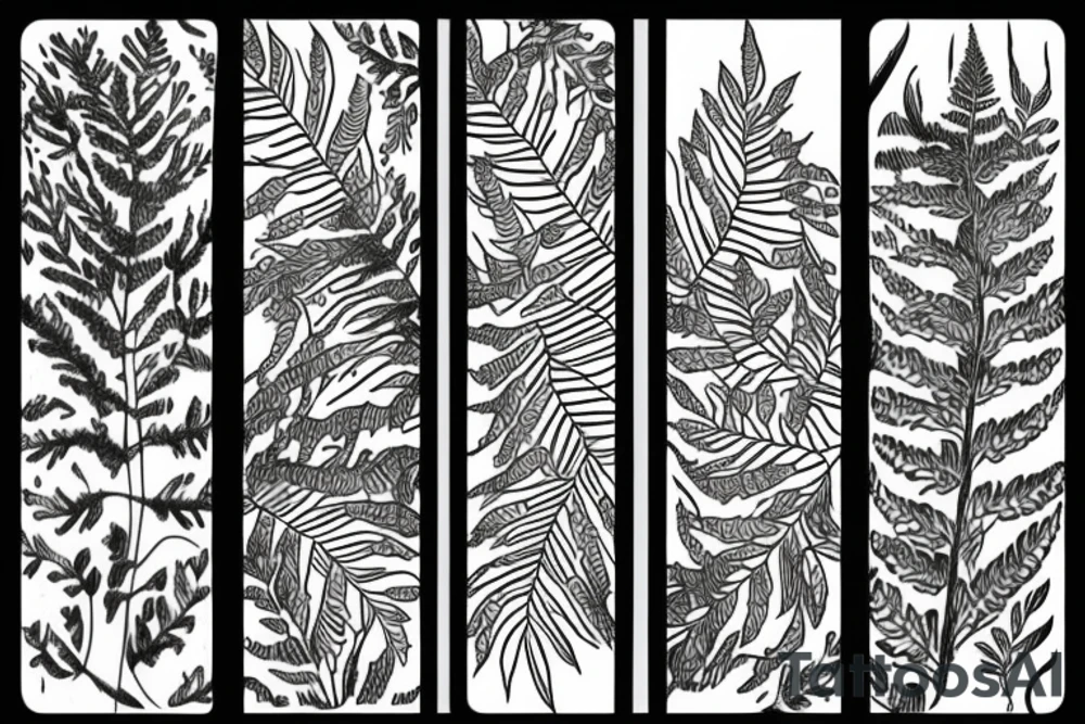 fern tattoo tattoo idea