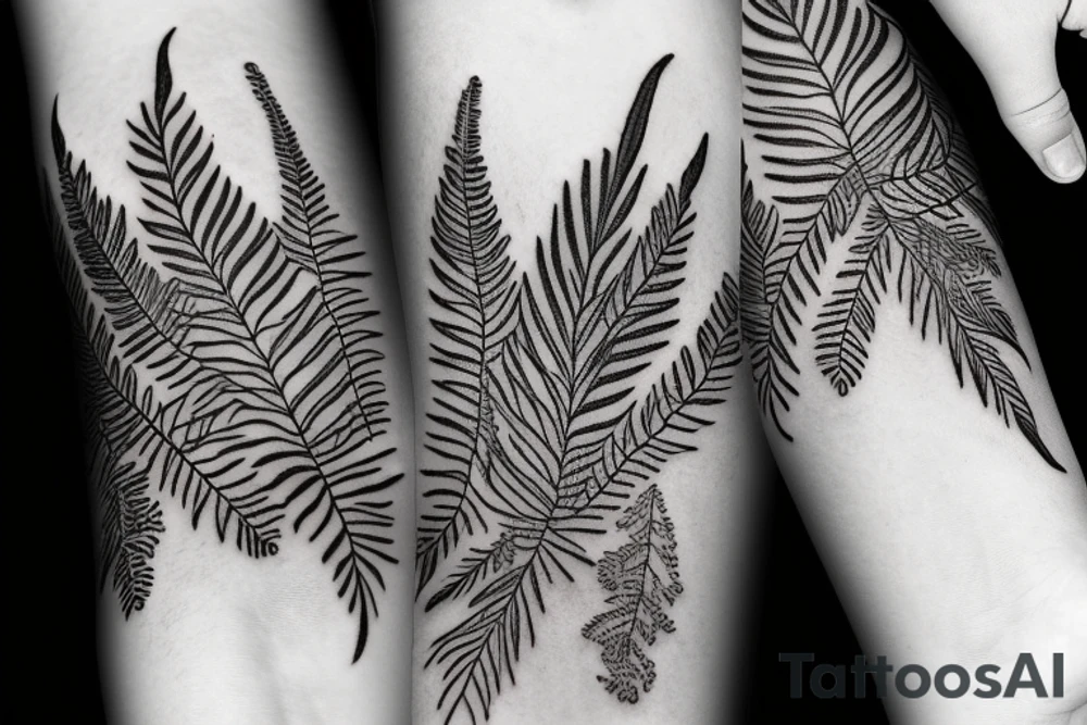 fern tattoo tattoo idea