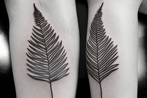 fern tattoo tattoo idea