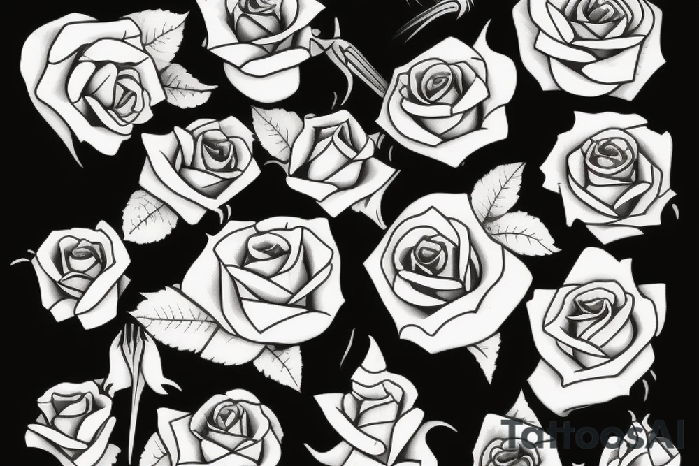 rosehips tattoo idea