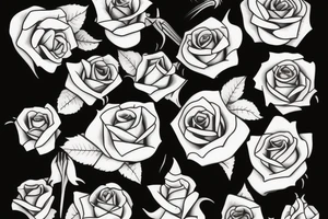 rosehips tattoo idea