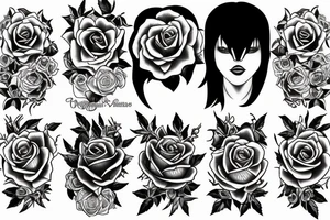 rosehips tattoo idea
