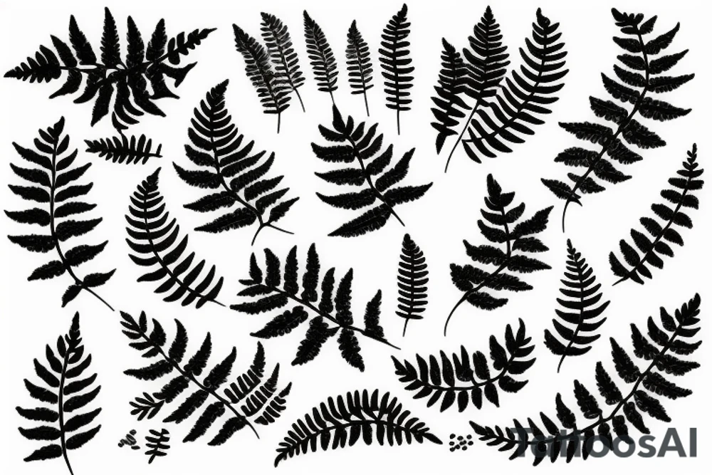fern tattoo idea
