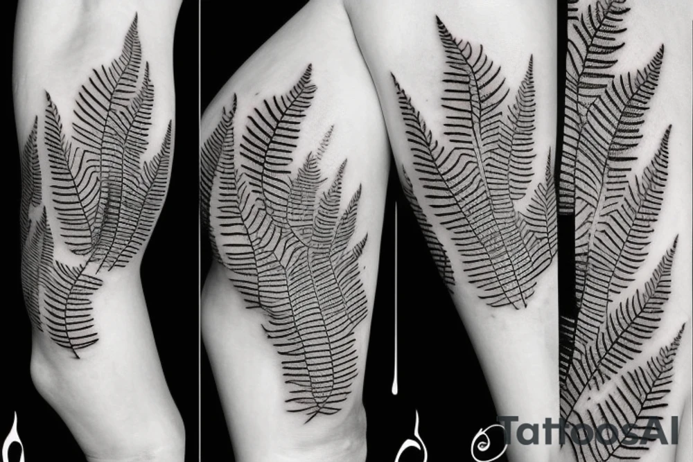 fern tattoo idea
