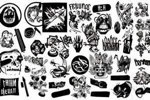 feelings of adhd tattoo idea