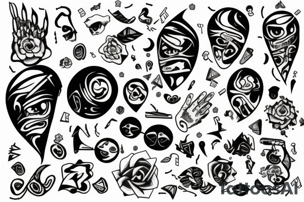 adhd feelings tattoo idea