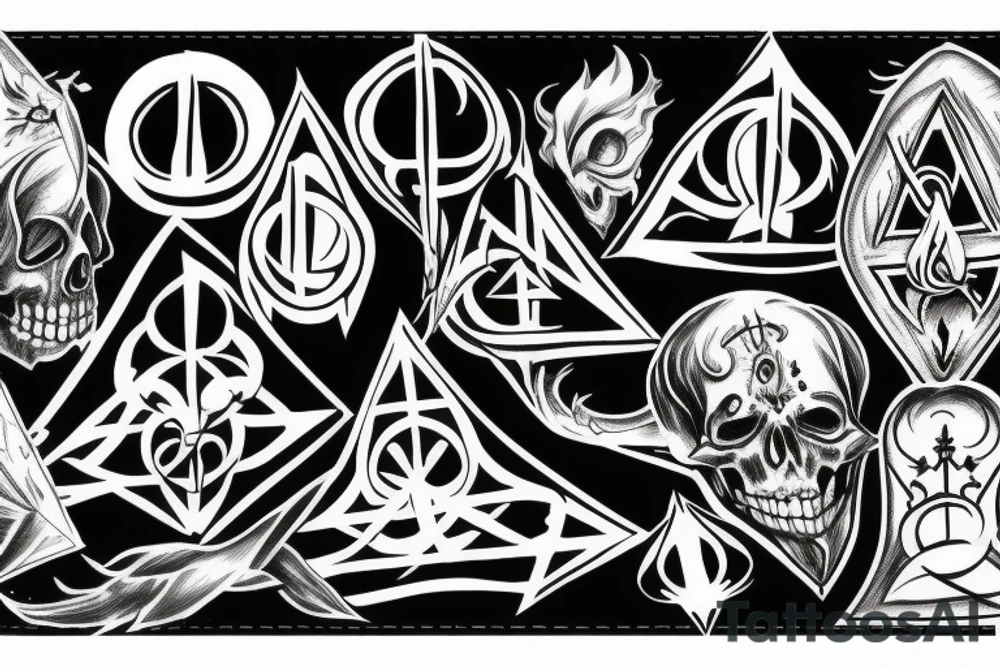 Deathly Hallows tattoo idea