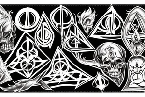 Deathly Hallows tattoo idea