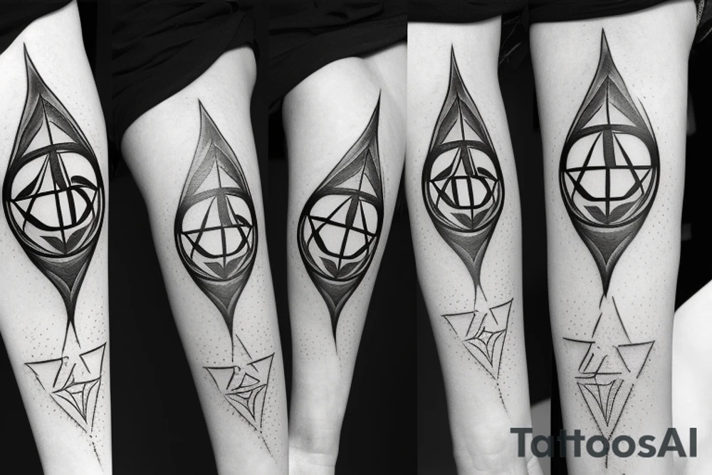Deathly Hallows tattoo idea