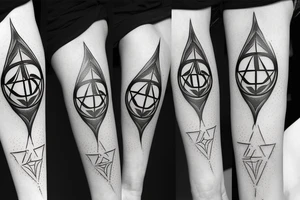Deathly Hallows tattoo idea