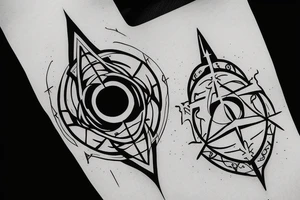 Deathly Hallows from Harry Potter tattoo idea