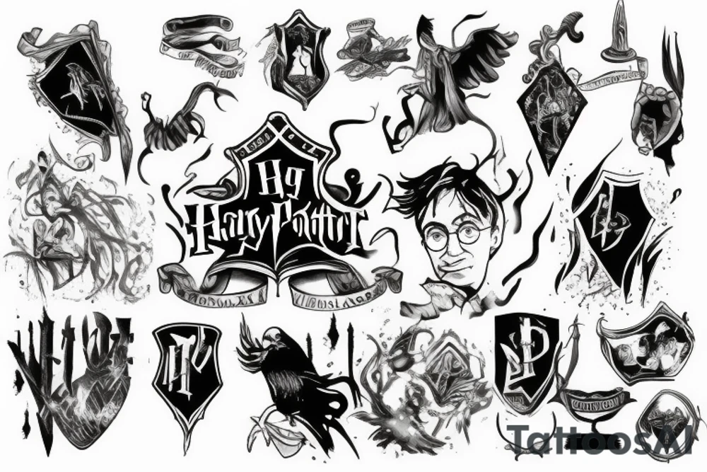 Harry Potter tattoo idea