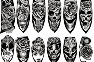 Staircase tattoo idea