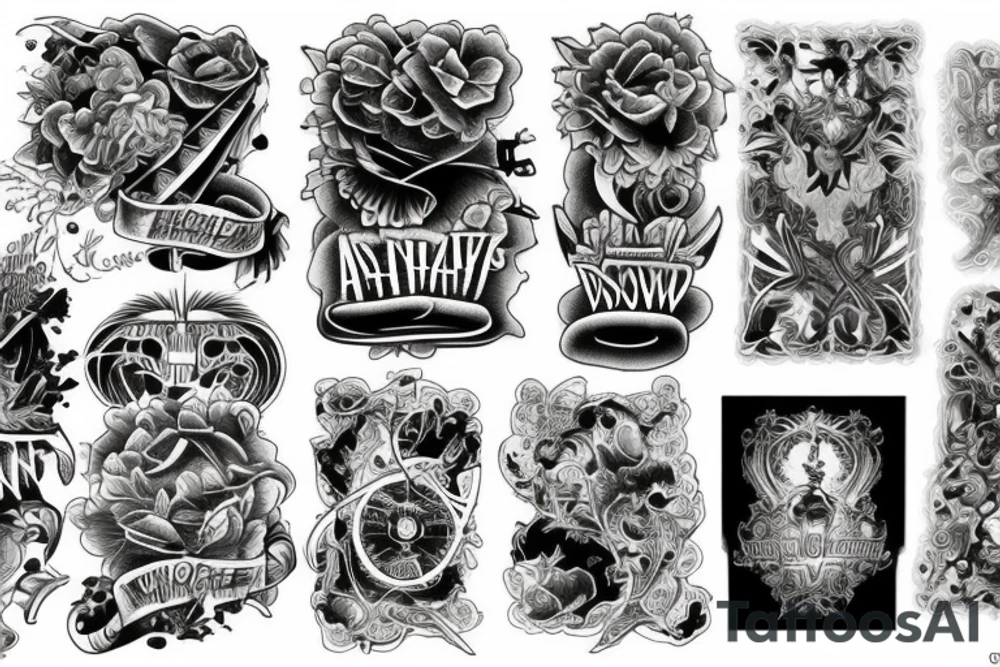 Staircase into oblivion tattoo idea