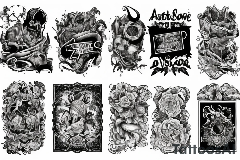Staircase into oblivion tattoo idea
