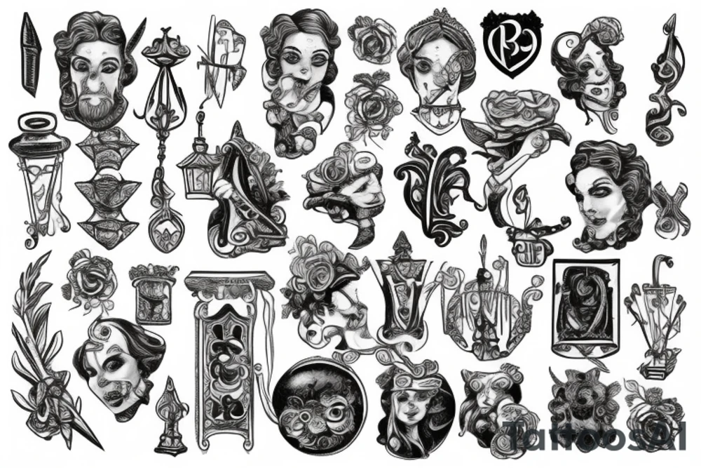 Prince ruperts tower tattoo idea