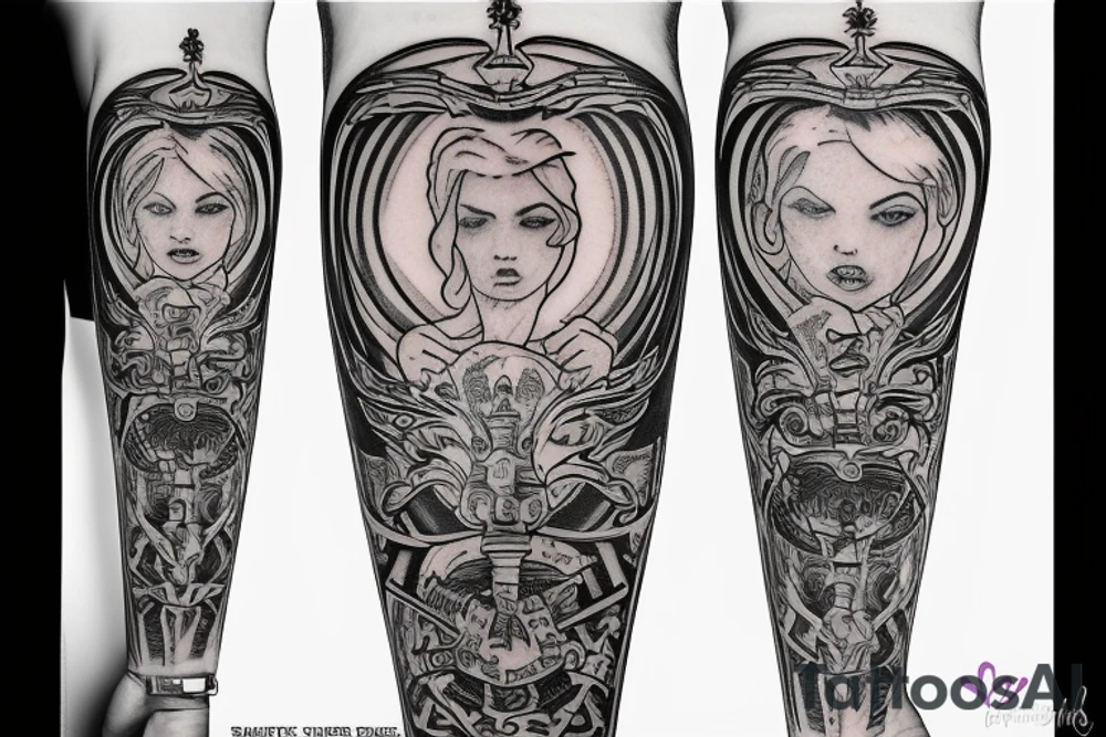 Prince ruperts tower tattoo idea