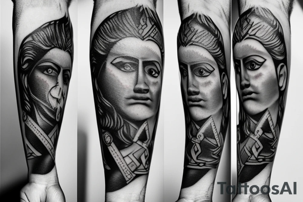 Greek gods tattoo idea