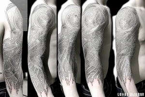 Water Sleeve tattoo idea