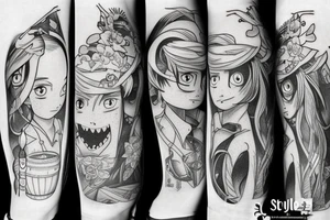 Water Sleeve tattoo idea