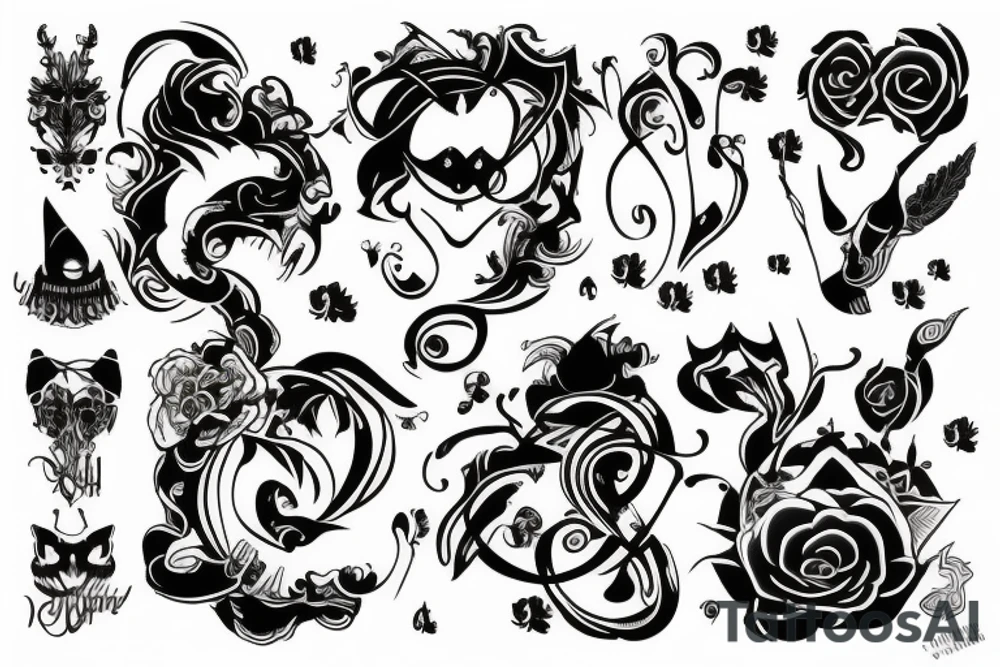 duality tattoo idea