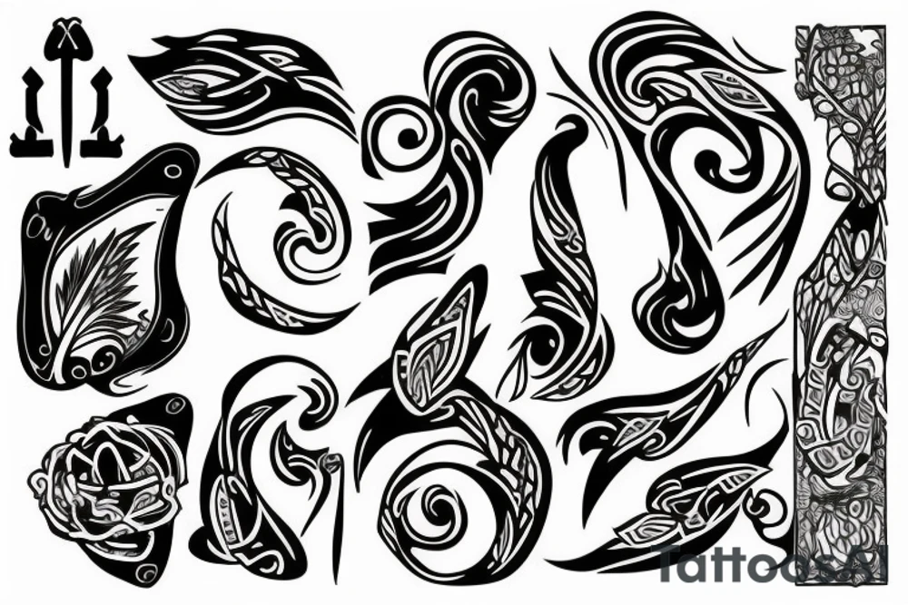 Healing and breaking the spine tattoo idea