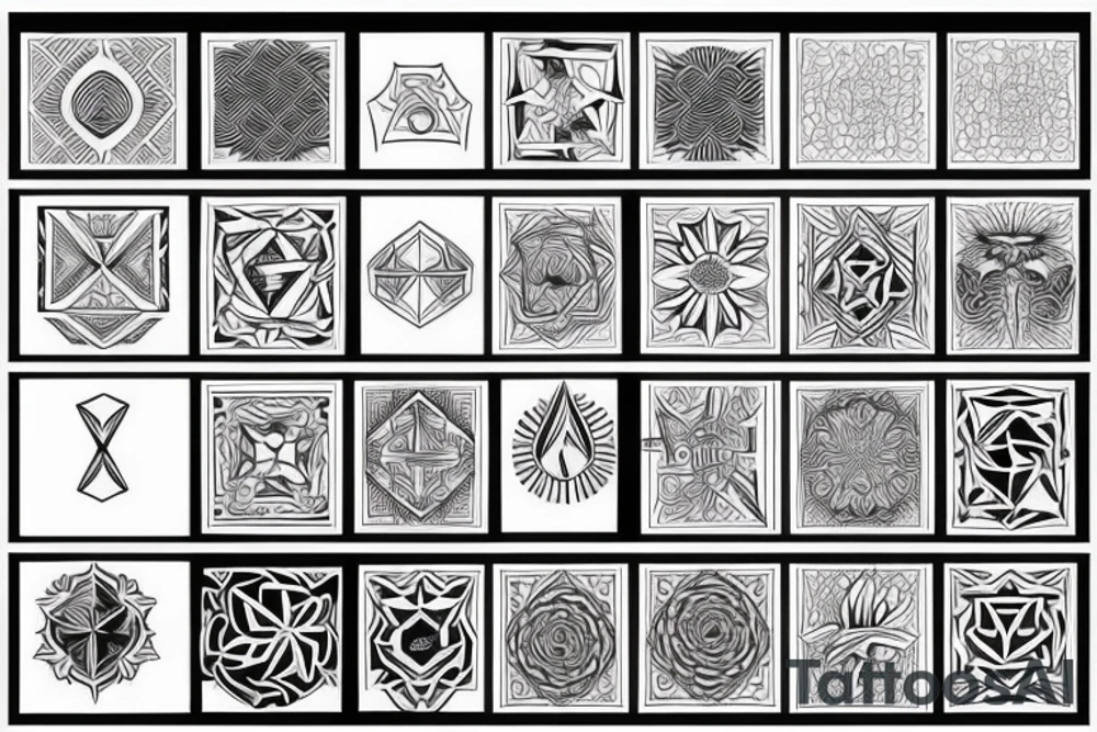 Spine tattoo idea