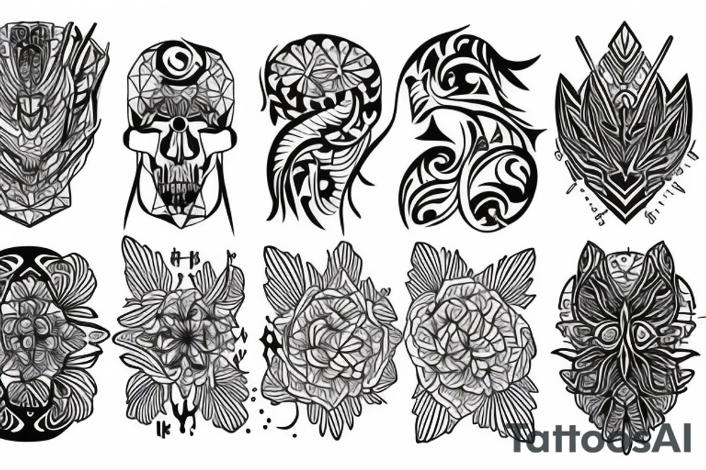 Human spine tattoo idea