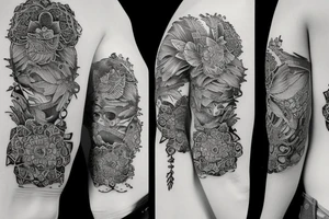 Lombard poplars tattoo idea