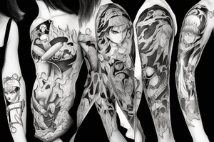 berserk anime tattoo idea