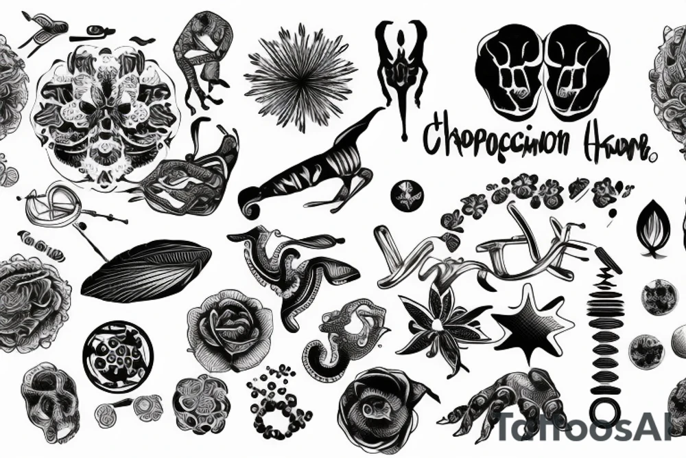 Chiropractor tattoo idea