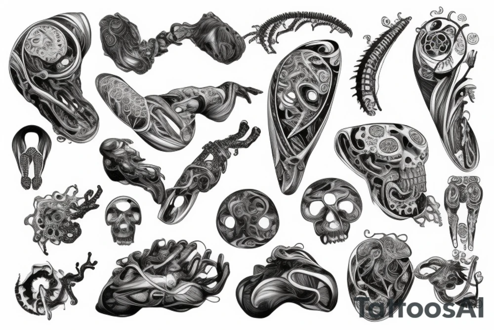 Chiropractor tattoo idea