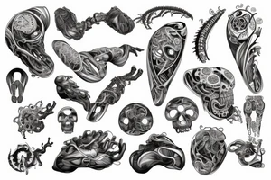 Chiropractor tattoo idea