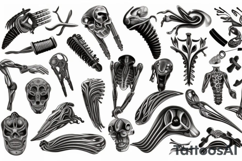 Chiropractor tattoo idea