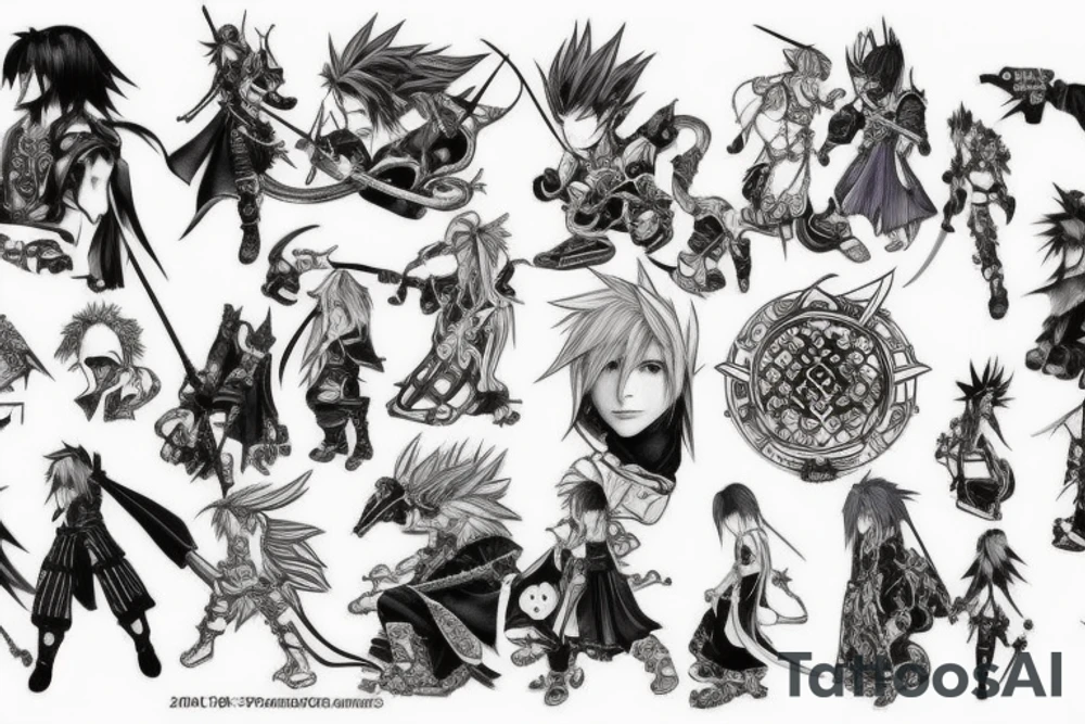 Final Fantasy 4 tattoo idea