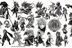Final Fantasy 4 tattoo idea