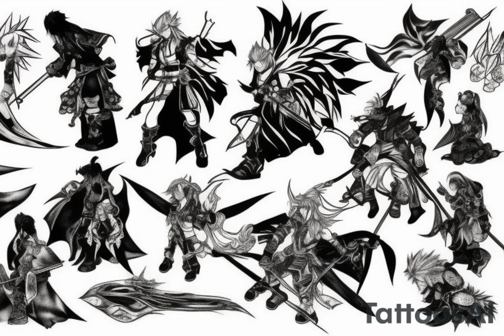 Final Fantasy 4 tattoo idea